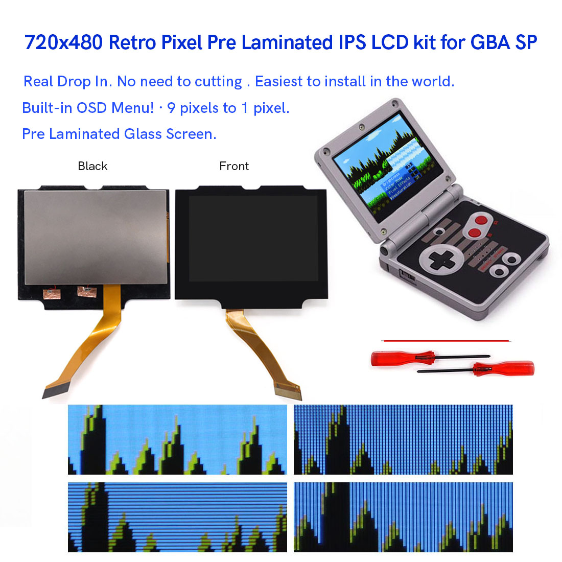 Lcd Screen Arcade - Schermo LCD IPS HD da 3.0