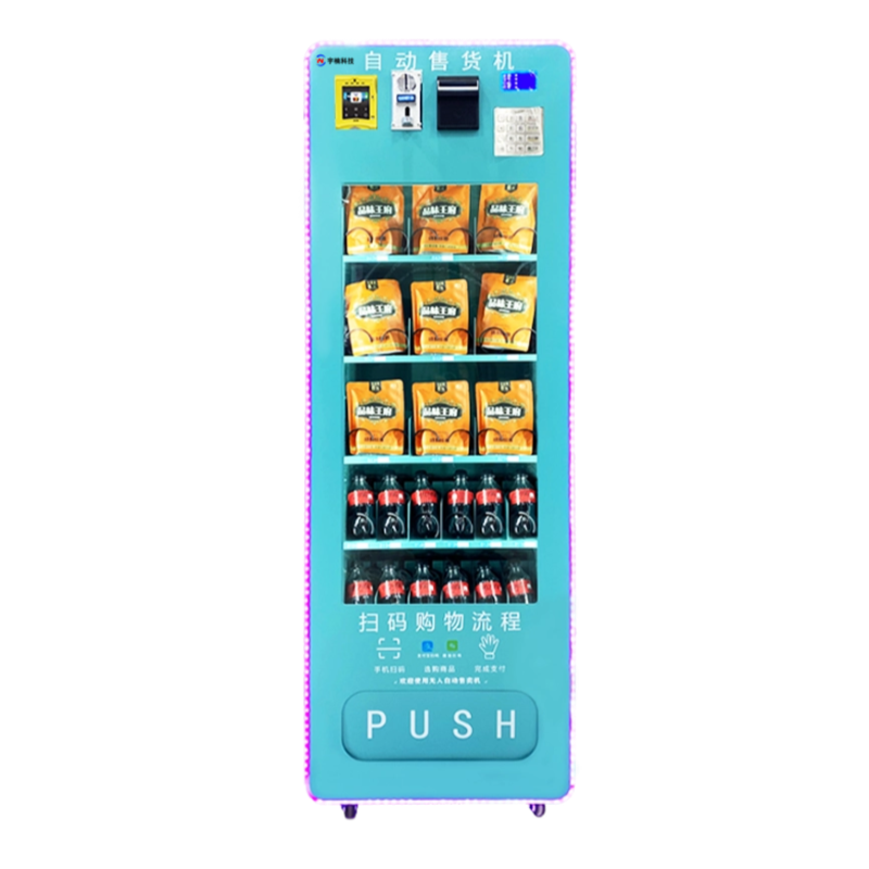 Vending Machine Qr Code - Distributore automatico di bevande per snack