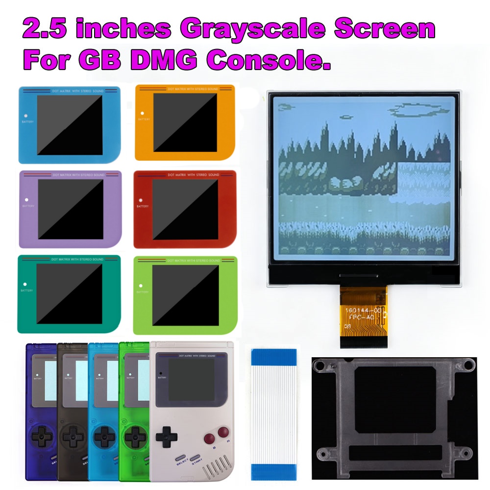 Lcd Screen Arcade - HISPEEDIDO Kit Schermo LCD Grayscale da