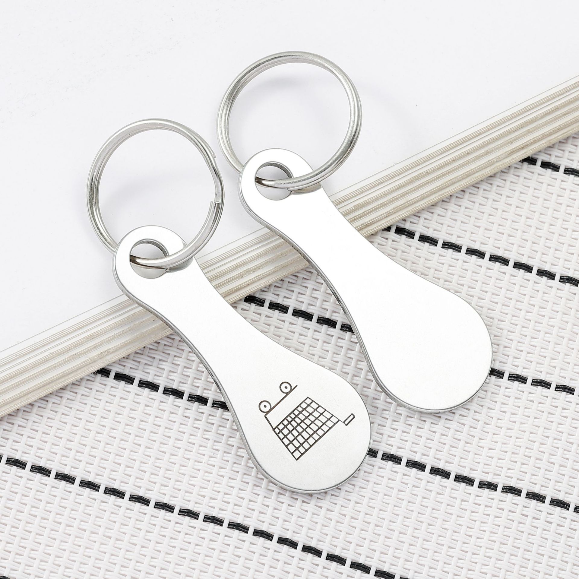 Token Coin Mechanism - ﻿ 1 Pezzo Portachiavi con Gettone