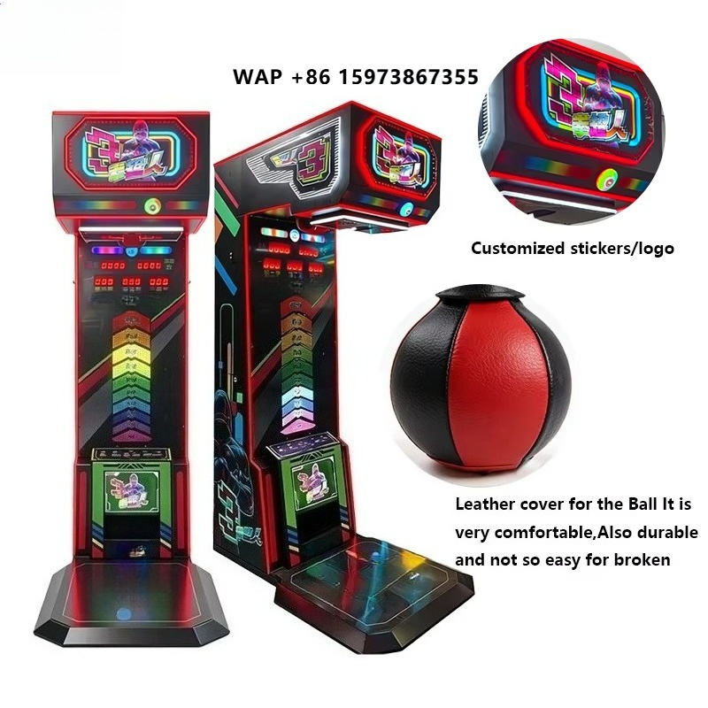 Arcade Games & Vending Llc - Macchina Simulatore di Boxe Elettronica, Gioco