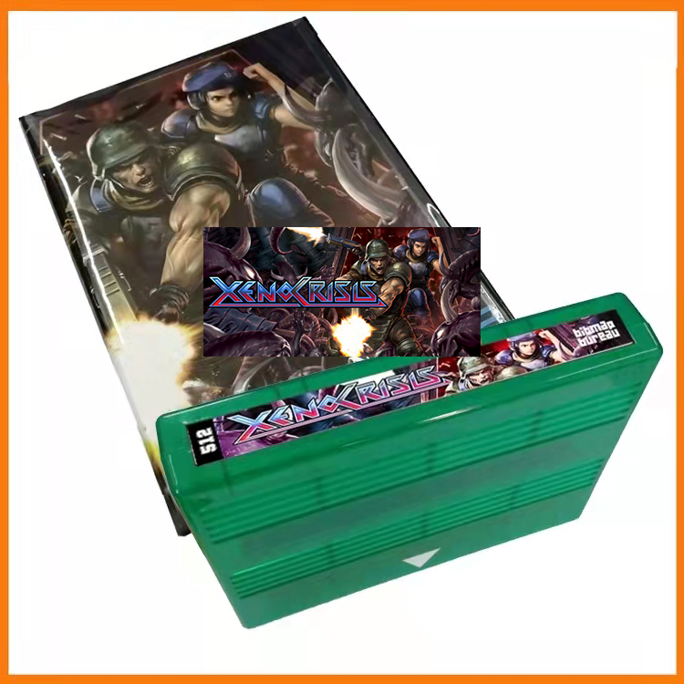 Arcade Card Vending Machine - Cartuccia di gioco Xeno Crisis MVS