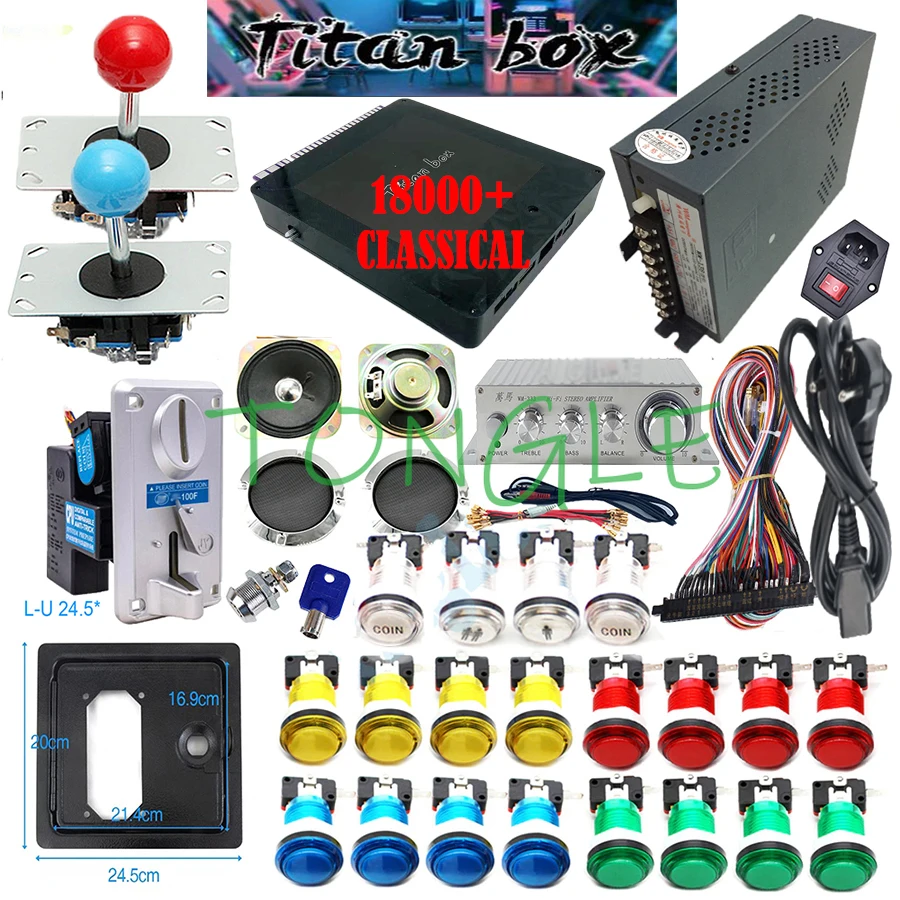 Arcade Game Cabinet - 2 giocatori Titan Box 18000+ in