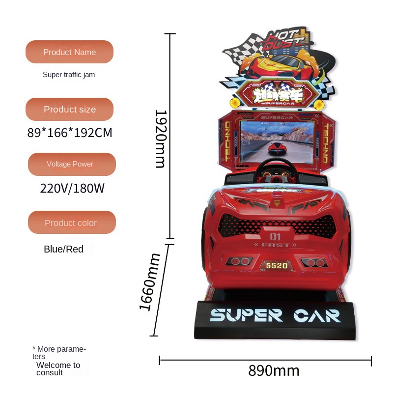 Arcade Game Cabinet - Macchina da Gioco Arcade a Moneta