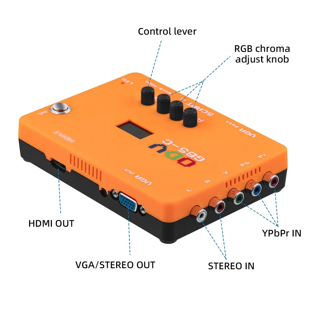 Adattatore AIO ODV-GBS-C OSSC  - Arcade Game Jackpot recensione e prezzo